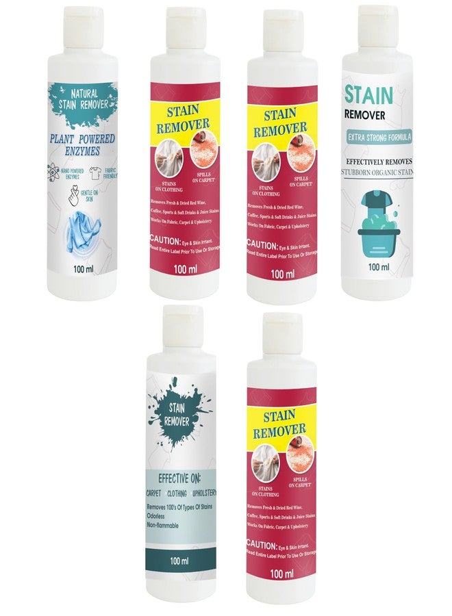 TOOVUS Stain Remover Combo Pack of Shirt, Red (Pack of 2), Doll, Sky and Red Stain Remover | Multi-Surface Cleaning Solution for Clothes, Fabrics, Upholstery (100 g Each) - Image 1